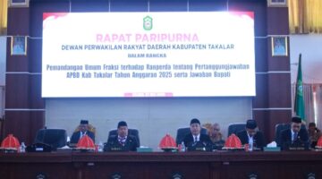 9 Fraksi DPRD Takalar Setujui Ranperda Pertanggungjawaban APBD 2025, Bupati Tekankan Kolaborasi dan Terobosan Hadapi Keterbatasan Anggaran